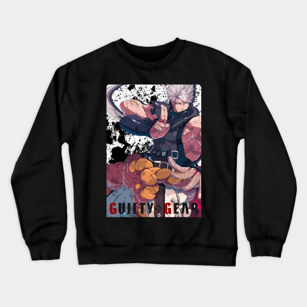 Guilty gear strive Chip Zanuff Crewneck Sweatshirt by Kams_store